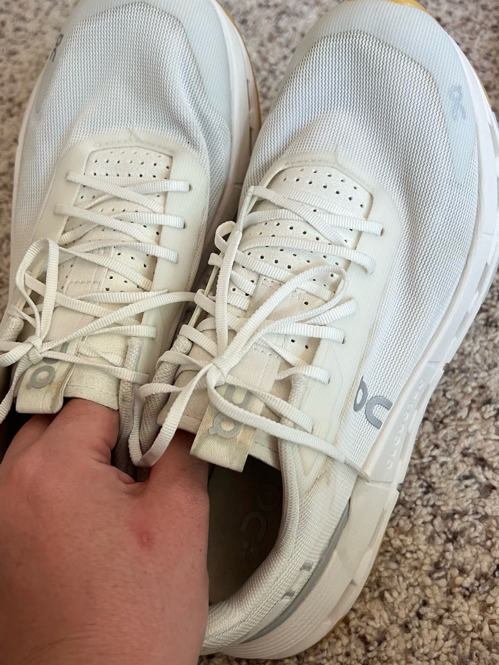 On Running Women's Cloudswift Athletic Sneakers in Off-White